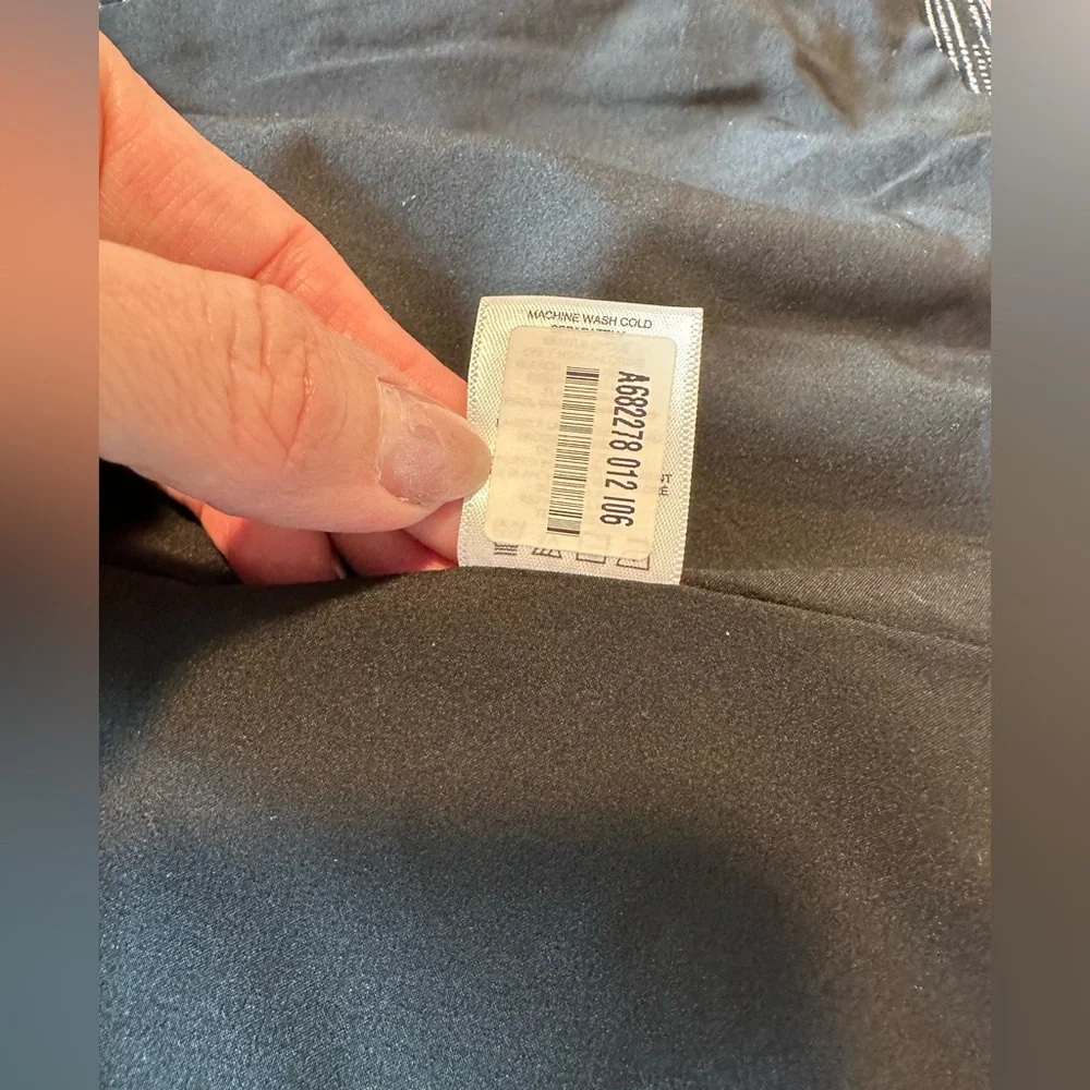 Stacy London Women's Black Striped Pantsuit in XXSP - Picture 16 of 16